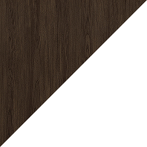 Color - White Base / Brown Top